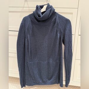 Lululemon- Cozy Blue Turtleneck Sweater